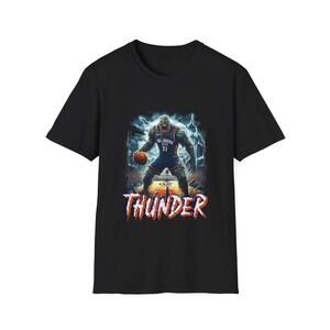 Oklahoma City Thunder Horror Mashup T Shirt